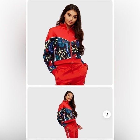 Nike cropped tropical sports jacket - Picture 7 of 7